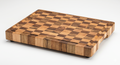 Planche à découper style billaud de boucher (hêtre et acacia)  45cm X 30cm X 3.5cm